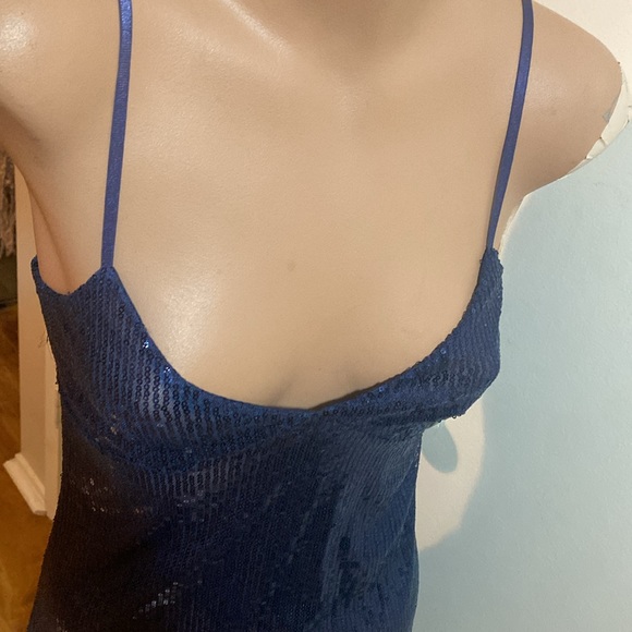 Silence + Noise Sequin long tank chemise - Picture 2 of 11